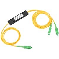 DEWIN SC-APC Divisor óptico - Fiber Pigtails SC APC 1X2 PLC monomodo de Fibra óptica Divisor SC-UPC PCL Splitter